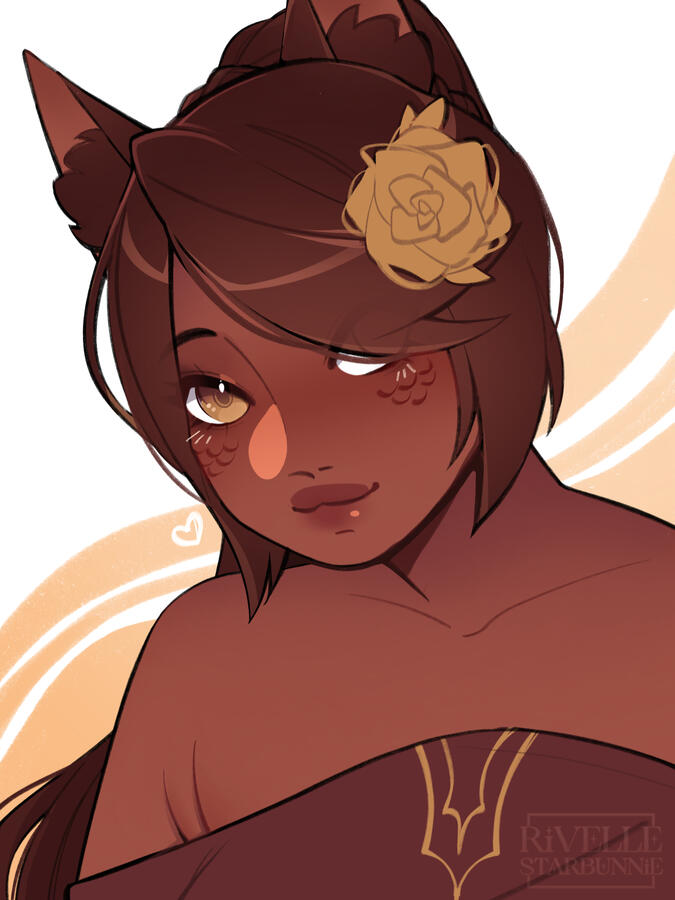 [oc] gift for @diyahart